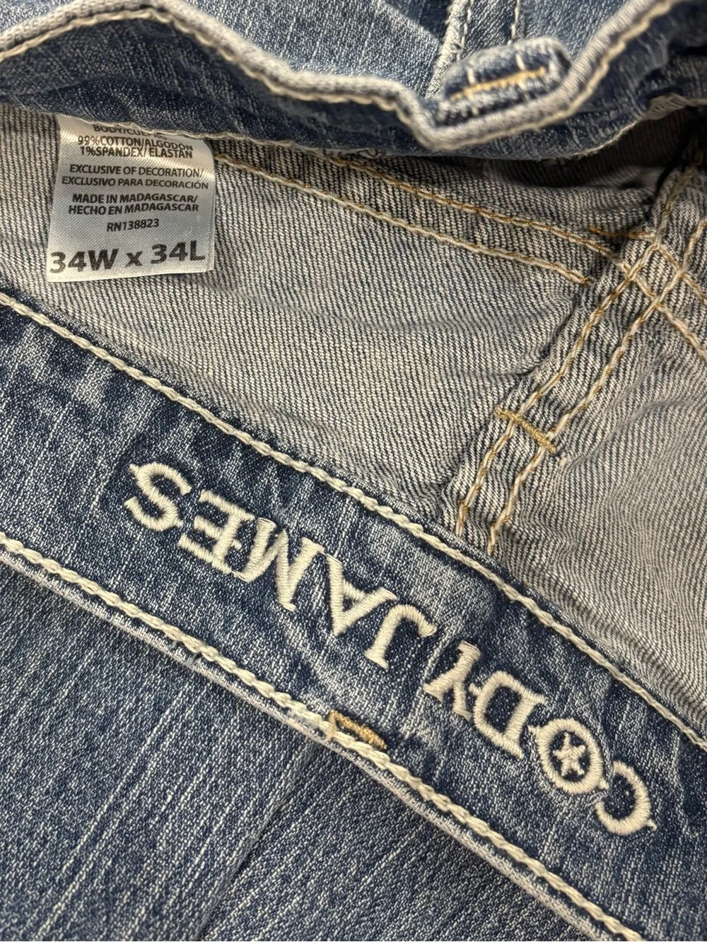 Men's Cody James Straight-Leg Denim Jeans